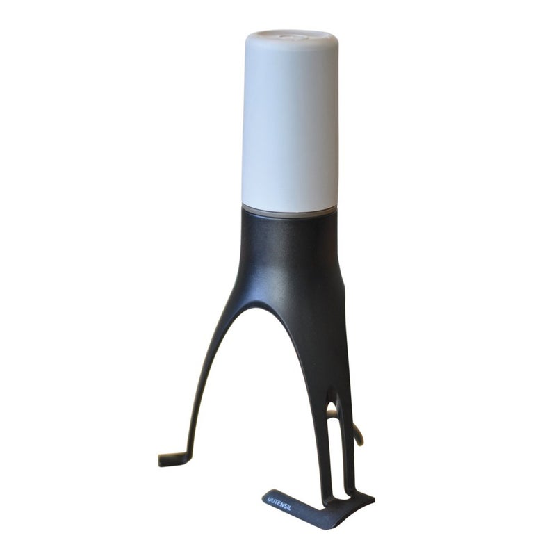 UÃœTENSIL Uutensil StirrTime Automatic Pan Stirrer with Timer Light Gray  Gray 
