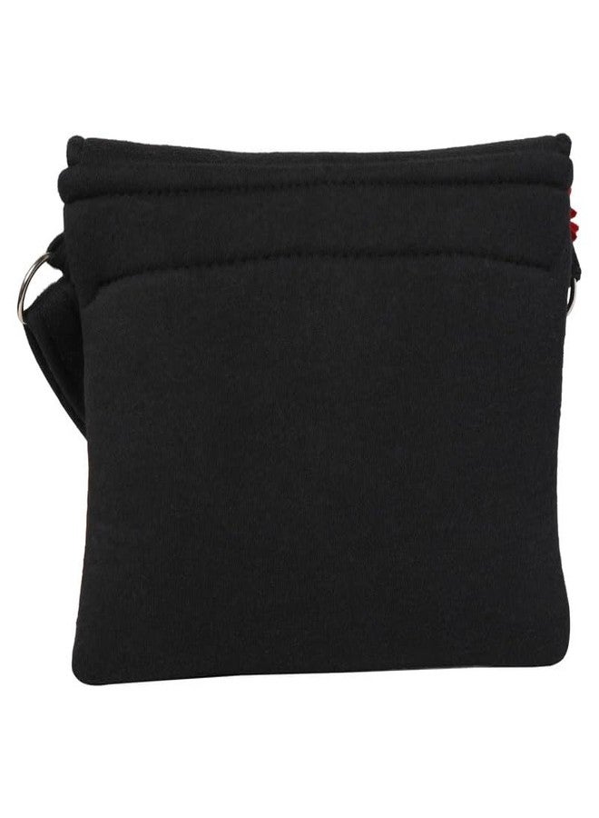 Coco Candy Women's Casual Lightweight Stylish Handbag | Floral Black Sling Bag for Women - Perfect for Daily Use - Image 5