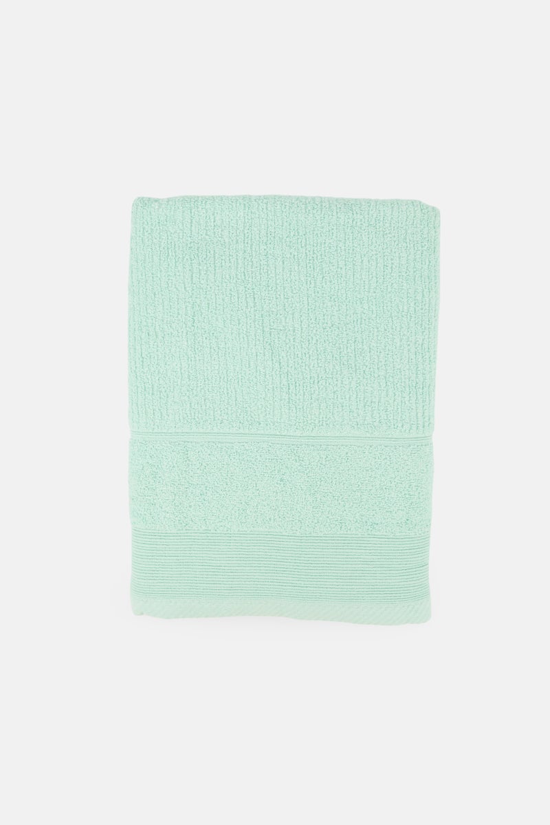 NINE WEST Textured Bath Towel, Mint - Image 1
