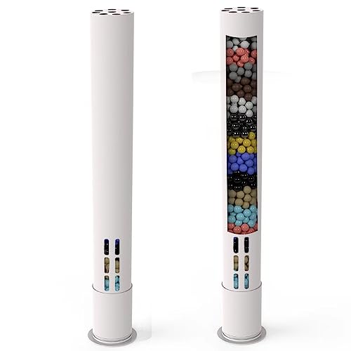 JNILE 2 Pack Shower Filter Cartridge, JNILE 15 Stage Replacement Shower Filter for Hard Water, High Output Universal Replacement Filter Cartridge, Remove Chlorine Heavy Metals and Sediments - Image 1