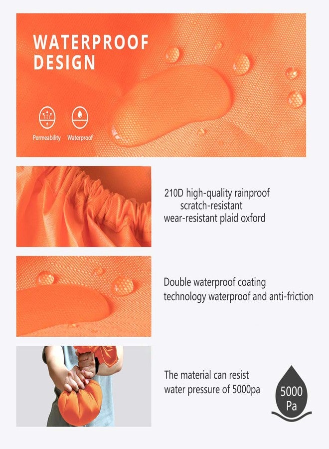 WSZCML Waterproof Backpack Rain Cover,8000mm Waterproof Level,Upgraded with Reflective,Anti-Slip Cross Buckle Straps,Ultra-Strong Multilayer Structure for Hiking,Biking,Camping,Outdoor, Traveling - Image 5