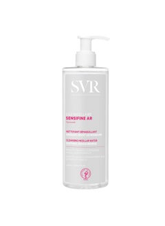 SVR SVR Sensifine Micellar Water With Niacinamide. Soothing, Redness Relief Face Cleanser & Makeup Remover For Face, Eyes, Lips. Gentle, No Rinse Cleanser For Sensitive, Reactive Skin, 13.5 Fl.oz.  - Image 1
