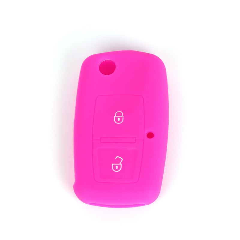 Applicable To Volkswagen Bora Jetta Folding Old Two-Building Silicone Key Case Car Protective Case - Image 1