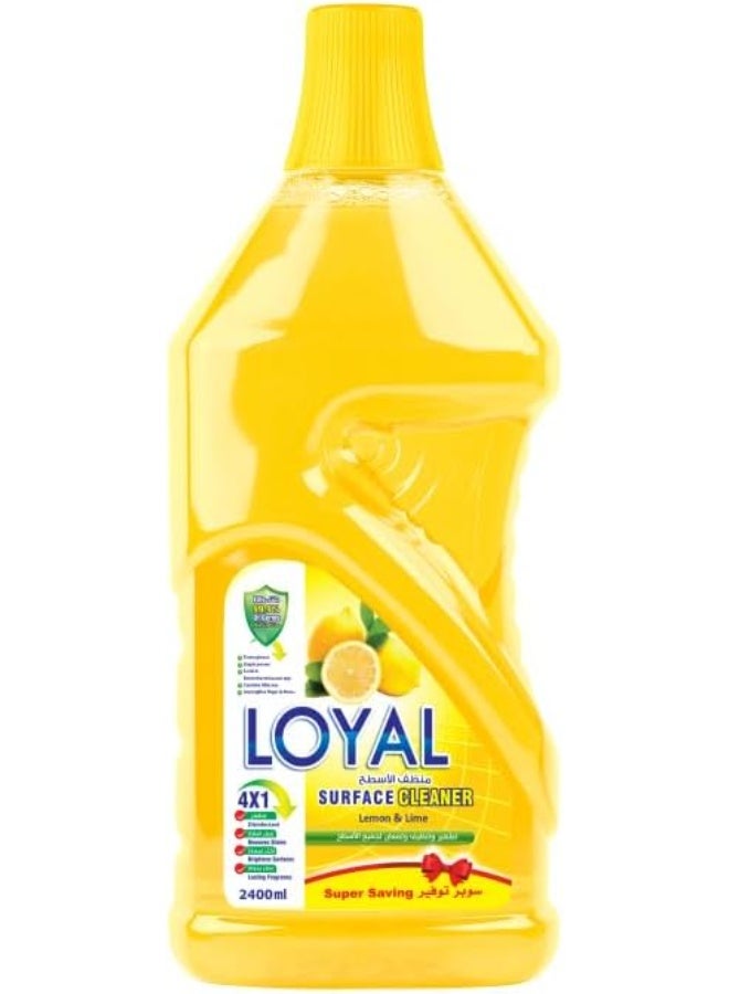 لويال منظف ​​الأسطح برائحة الليمون 2.4 لتر - Image 2