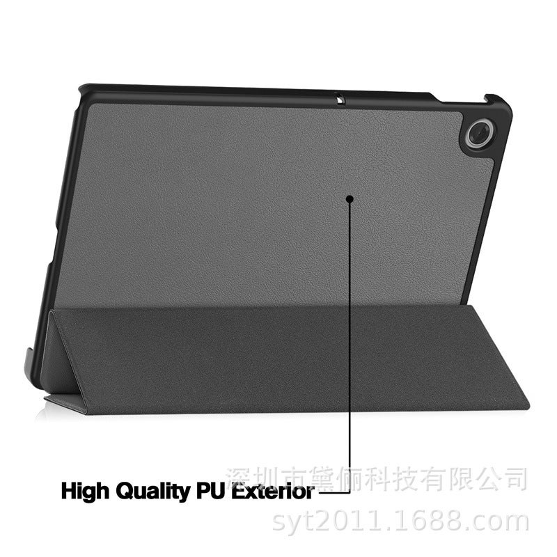 حافظة جلدية مقاومة للصدمات لجهاز Lenovo Tab 10.1 2025 Tb-311Fu تابلت بي سي، حافظة واقية قابلة للطي ثلاثية الطيات - Image 4