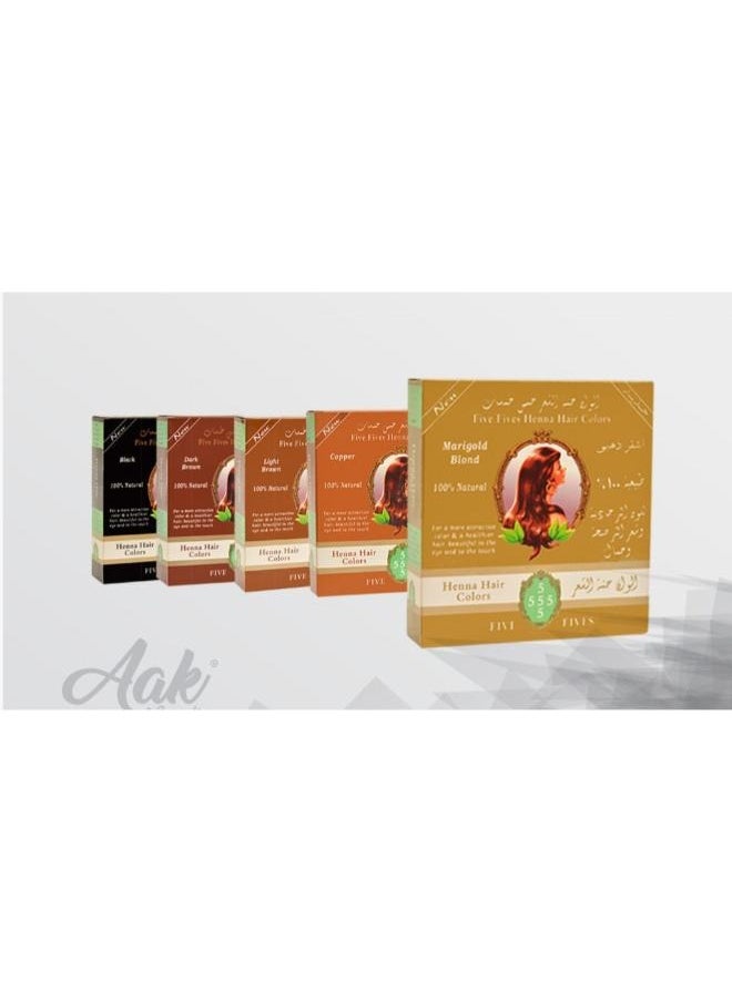 خمس خمسات - مسحوق نبات الكاشيا-خمس خمسات“حنة عديمة اللون”  للشعر التالف و الجاف ومقامة لتكوين قشرة الرأس100 جرام - Image 1