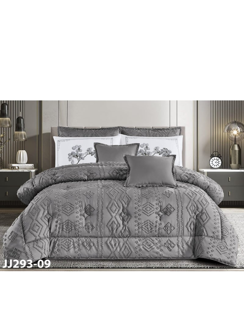 Moon Summer Bedspread 8 Pieces Two Doubles Elegant Design In relief Suitable For a Bed Size Of 200x200 And a Quilt Size Of 230x250 CM  - Image 1
