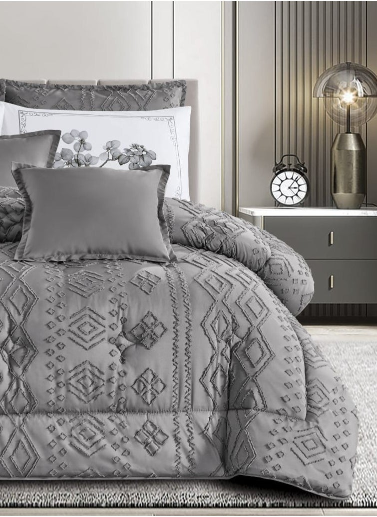 Moon Summer Bedspread 8 Pieces Two Doubles Elegant Design In relief Suitable For a Bed Size Of 200x200 And a Quilt Size Of 230x250 CM  - Image 3