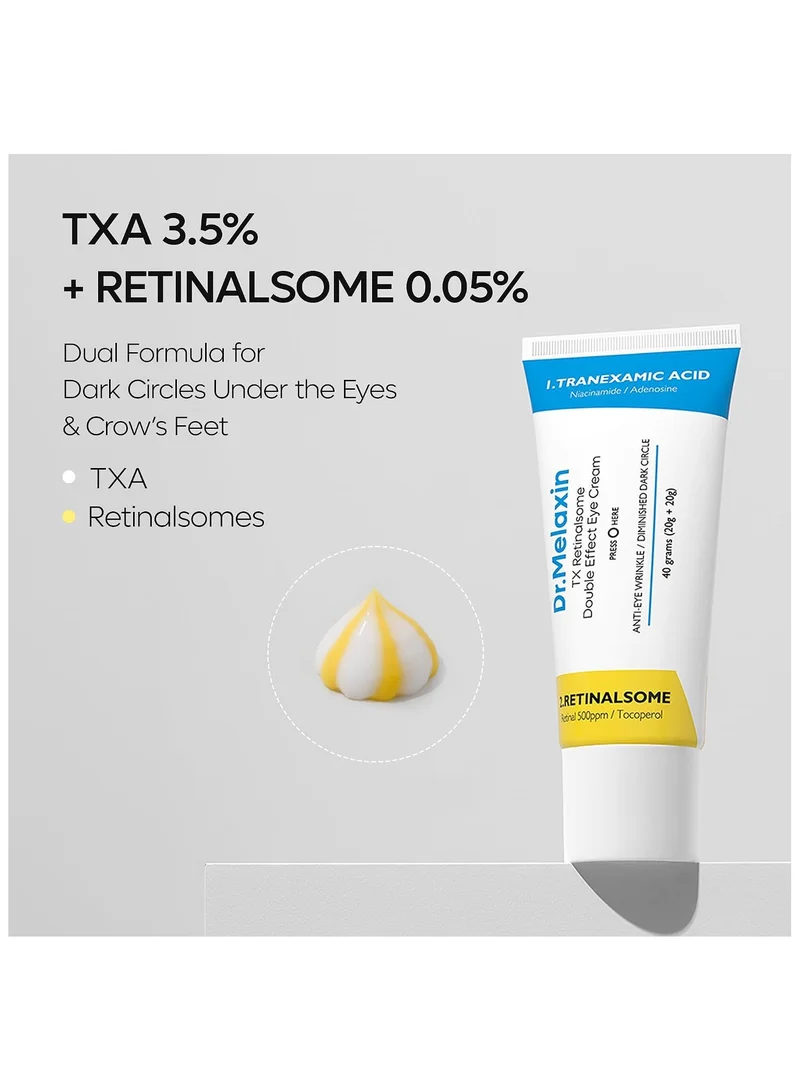 دكتور ميلاكسين Tx-Retinalsome كريم عين مزدوج المفعول 40 جم