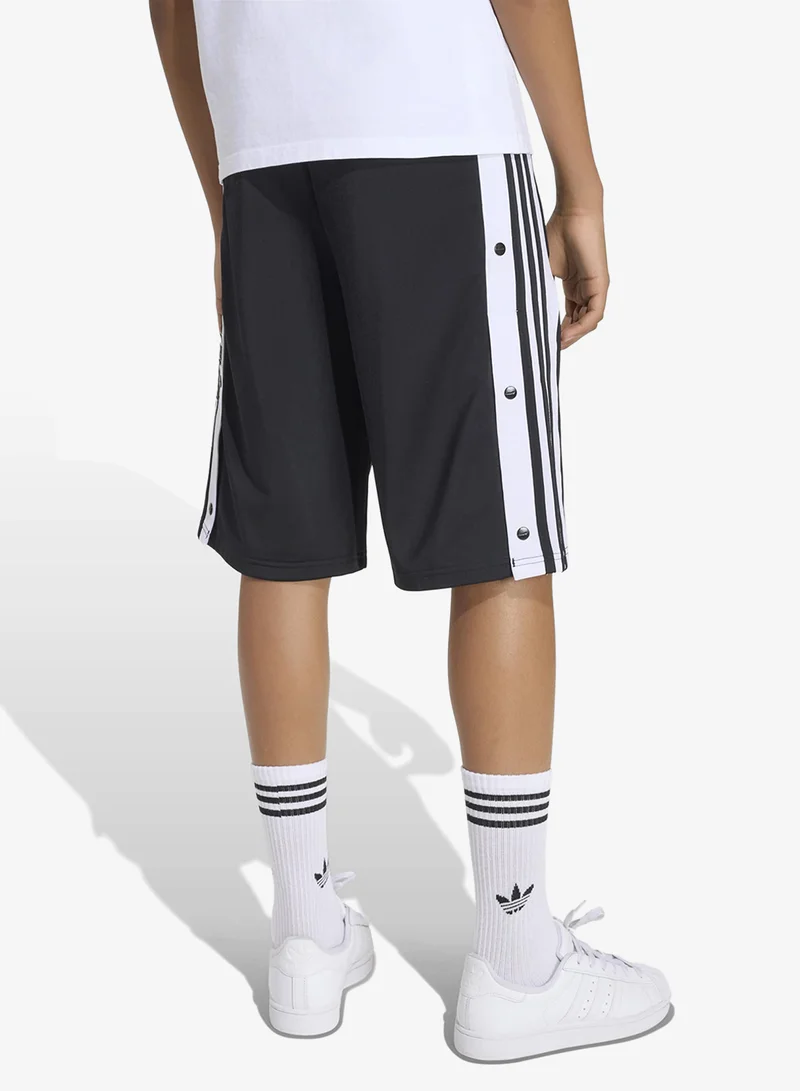 Adidas Originals BLACK/WHITE Youth Adibreak Athletic Shorts  | Best Price UAE