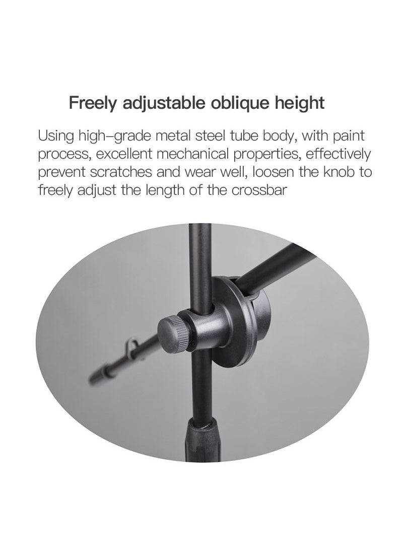 Sharpdo - Reinforced Nylon Stand, Three-legged Microphone Stand, Floor-standing Microphone Stand - Image 1