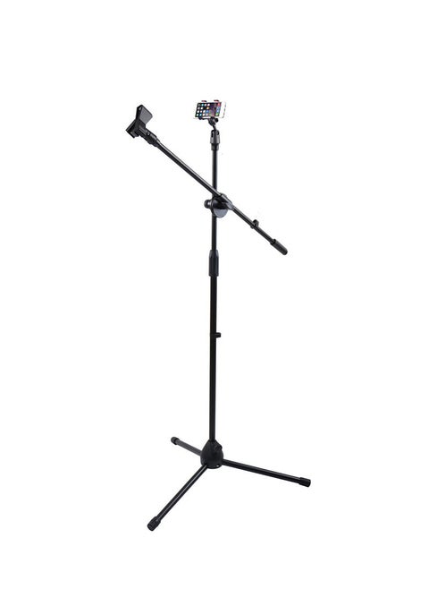 Reinforced Nylon Stand, Three-legged Microphone Stand, Floor-standing Microphone Stand
