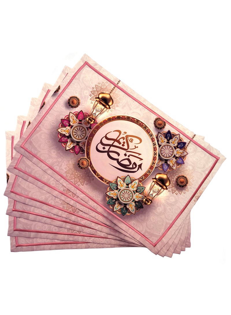Alwan Ramadan Place Mat Set of 6 - Image 1