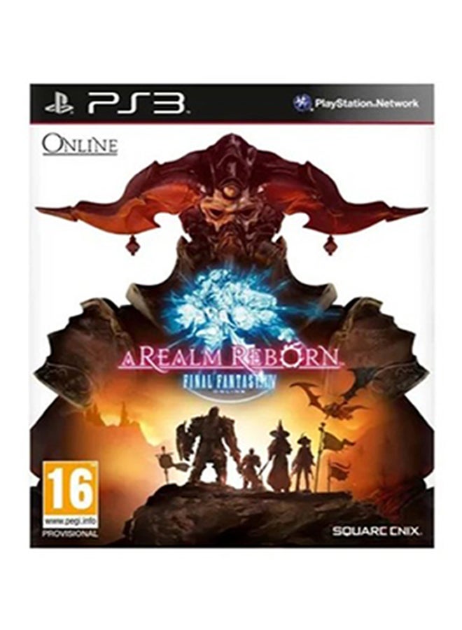 سكوير انيكس لعبة الفيديو 'A Realm Reborn Final Fantasy' (إصدار عالمي) - playstation_3_ps3 - Image 1