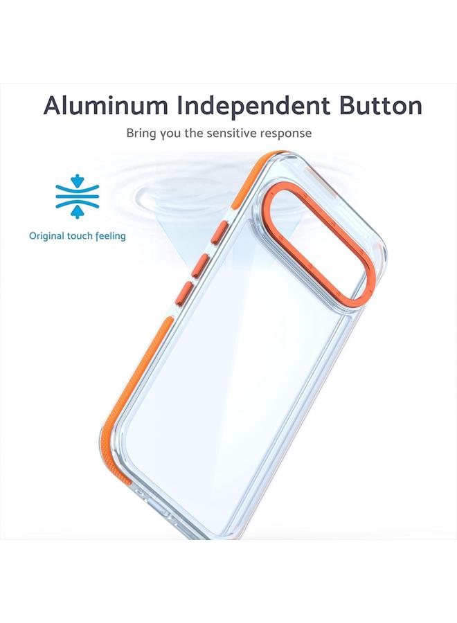 S-TOP Case For Google Pixel 9 / 9 Pro Dual-Color Clear Acrylic Hybrid TPU MagSafe Phone Case - Image 4