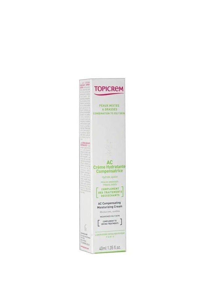 Topicrem Topicrem Ac Compensating Moisturizing Cream 40 ml