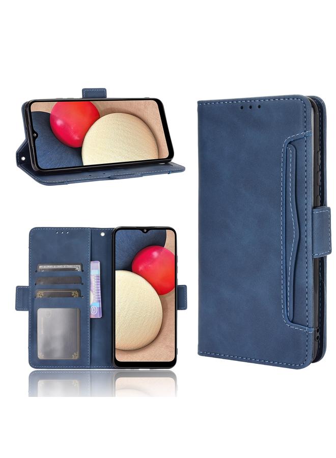 اس-توب جراب لهاتف Samsung Galaxy A03s مقاس 164 مم، جراب هاتف من الجلد بنمط جلد العجل - Image 1