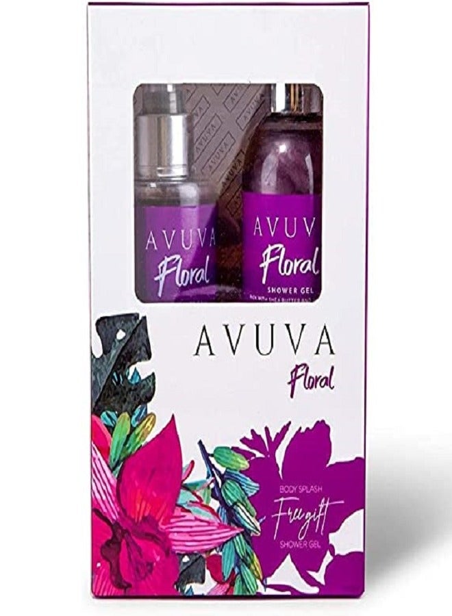 Avuva SHOWER GEL +BODY SPARY 250 ML FLORAL