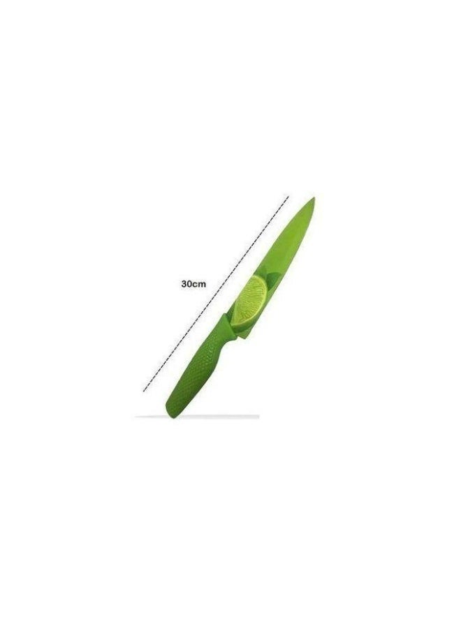 knife for kitchen - green - Image 1