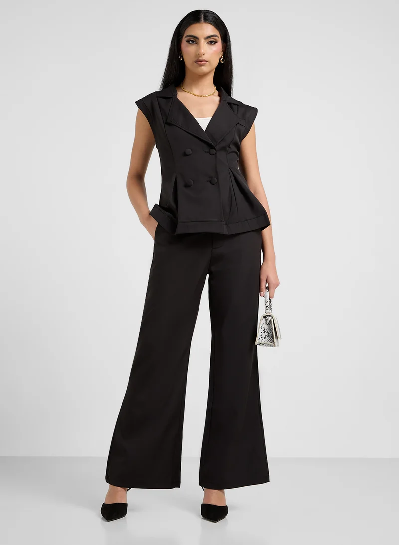ELLA Double Breasted Vest & Pant Set