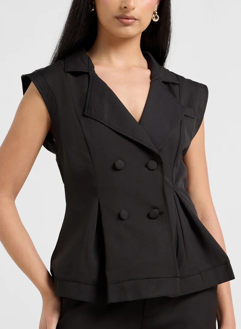 ELLA Double Breasted Vest & Pant Set