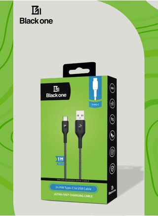 24 PIN Type C to USB Cable Ultra Fast Charging Cable Black - pzsku/Z9BE3C0B5659FEAC9871FZ/45/_/1704430806/619a5ef9-d6c2-4537-abf8-4cce17922bdd