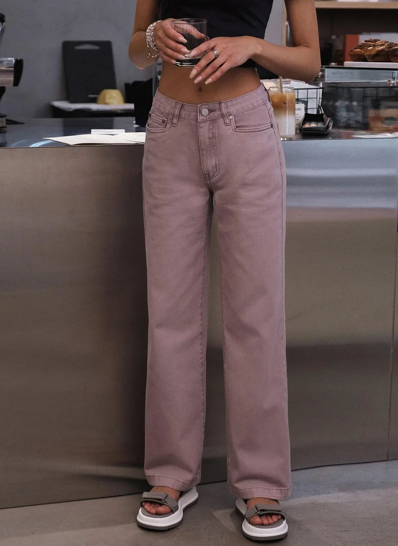 Lichi Loose low-rise jeans