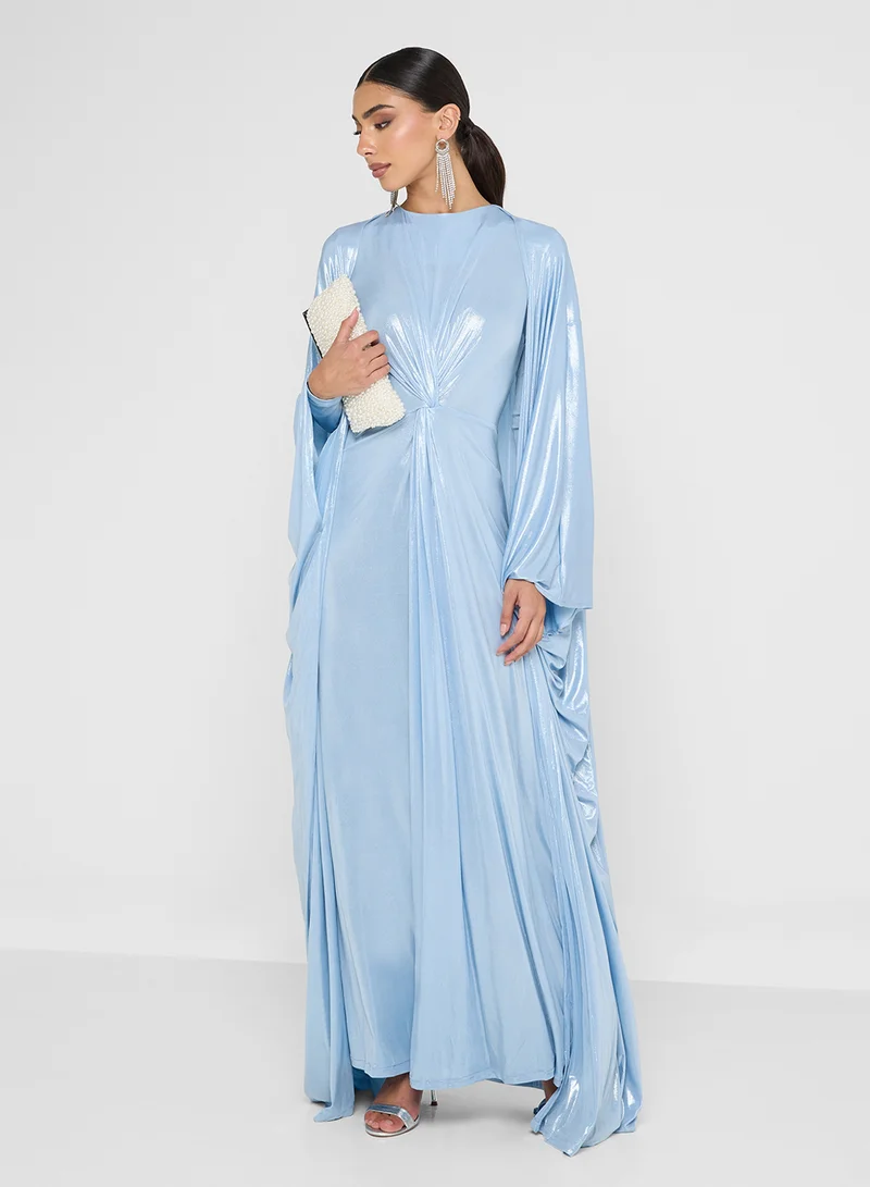جولدن ابل 2 Pcs Set Long Sleeves Maxi Drees