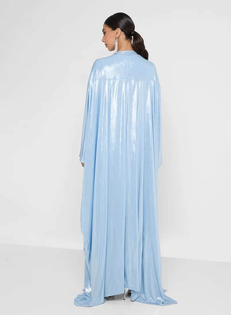 جولدن ابل 2 Pcs Set Long Sleeves Maxi Drees