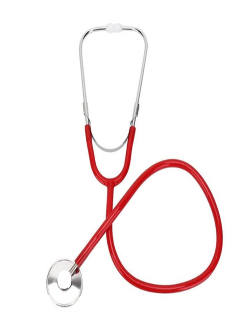 بي.ويل سماعة طبية ثنائية الرأس من بي. ويل بلس حمراء WS-2، قطعة واحدة