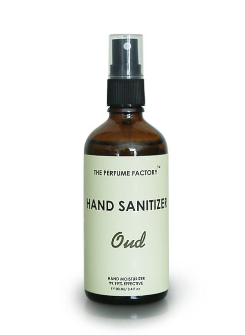 The Perfume Factory HAND SPRAY SANITIZER 100 ML OUD Best