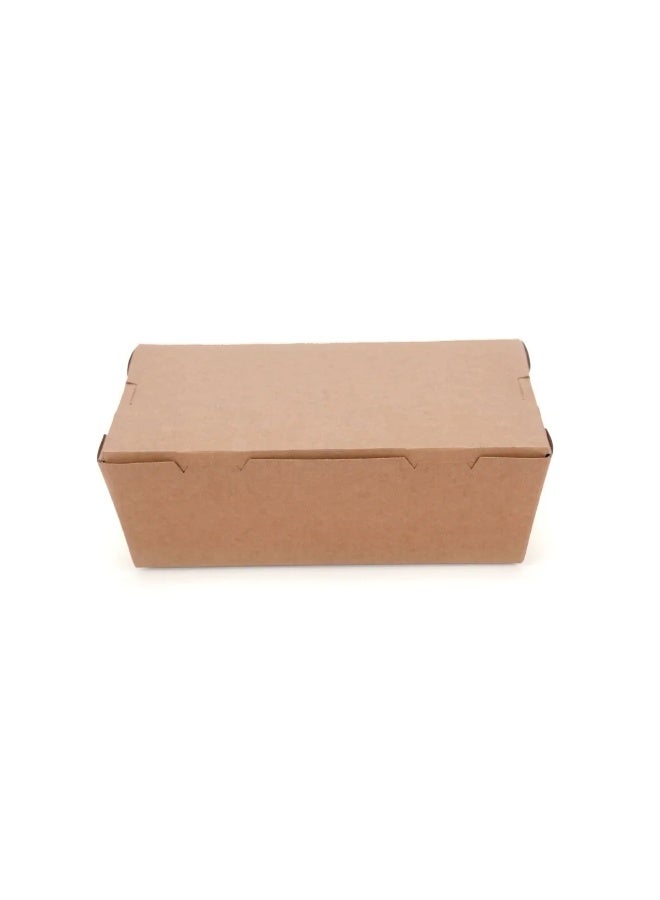 SKY MELD Kraft Brown Top Lunch Box -150X100X45 mm (100 PIECES)