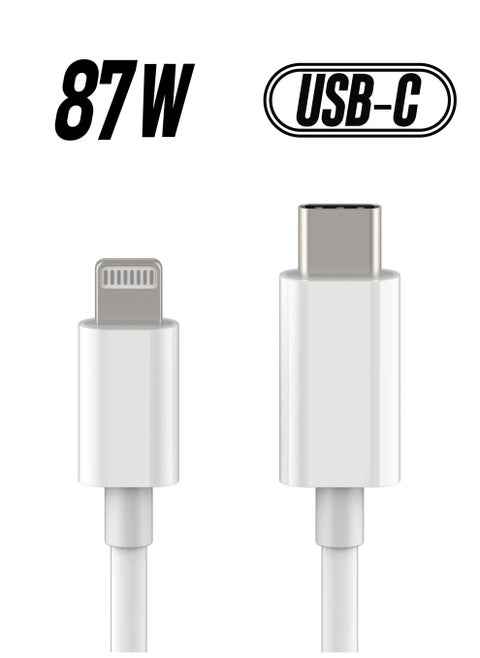 USB C to Lightning Cable 6.6ft [Apple MFi Certified] PD Fast Charging and Hi-speed Syncing Cord Compatible with iPhone X/XS/XR/XS MAX/8/8 Plus,