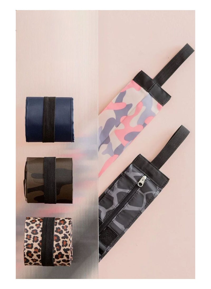 MissTiara - Collapsible And Reusable Shopping Bag Black - Image 1