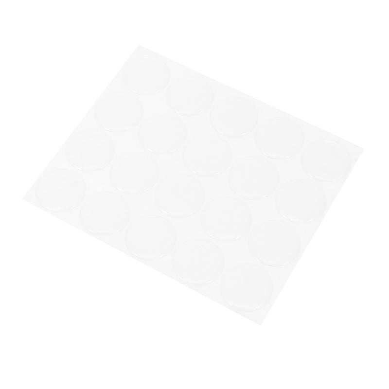 30 Pack White Epoxy Door Wall Protector Patches Reduce Noise Anti Collision Stickers - Image 2