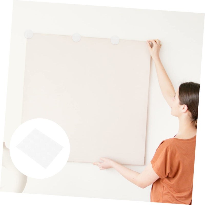 30 Pack White Epoxy Door Wall Protector Patches Reduce Noise Anti Collision Stickers - Image 5