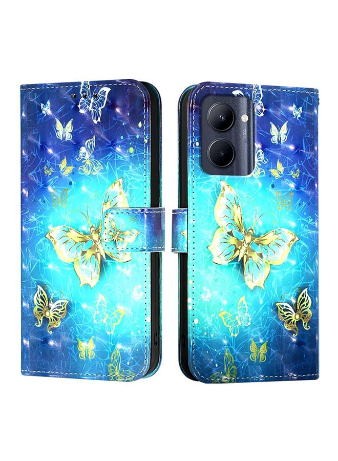 S-TOP Case For Realme C33 2022 / C33 2023 Global 3D Painting Horizontal Flip Leather Phone Case - Image 2