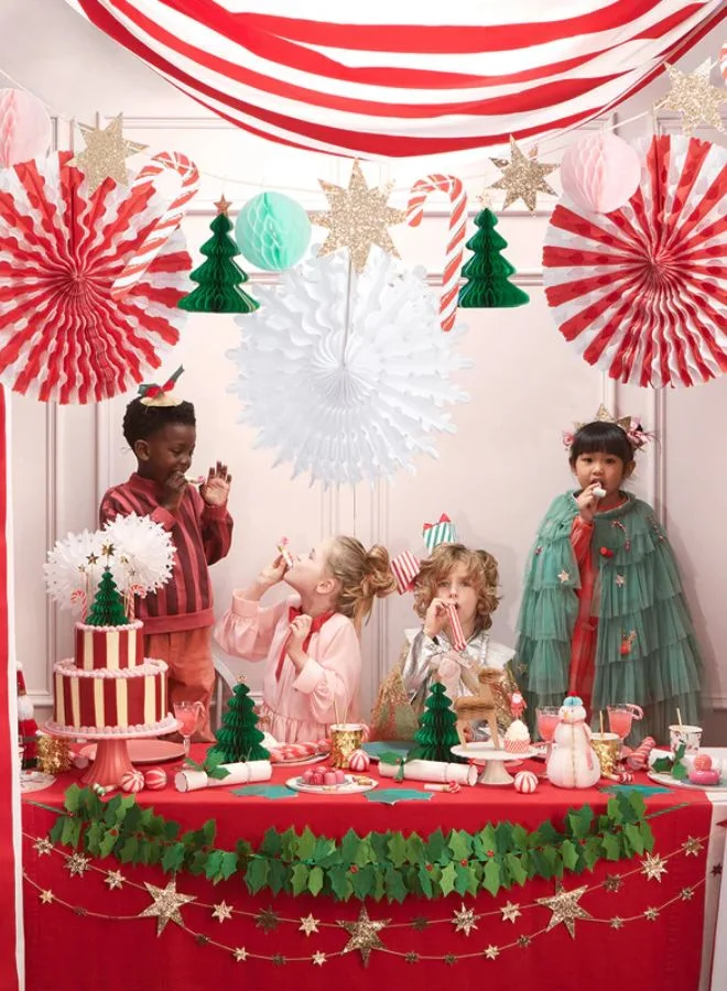 Meri Meri Christmas Honeycomb Garland