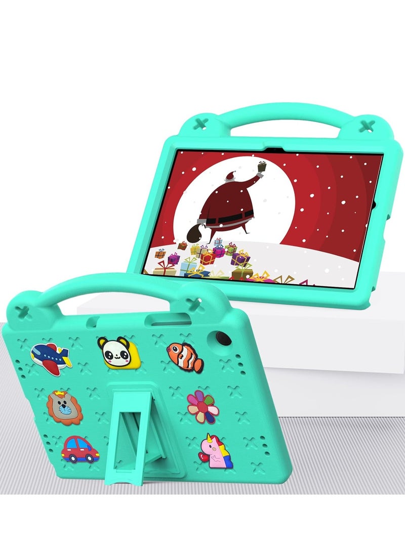 Samsung Galaxy Tab A9 Plus Case 11 inch 2023(SM-X216B), Kids Boy Girl EVA Shockproof Cover Case for Galaxy A9+ Plus Tablet, with Stand Handle (mint green)  - Image 1