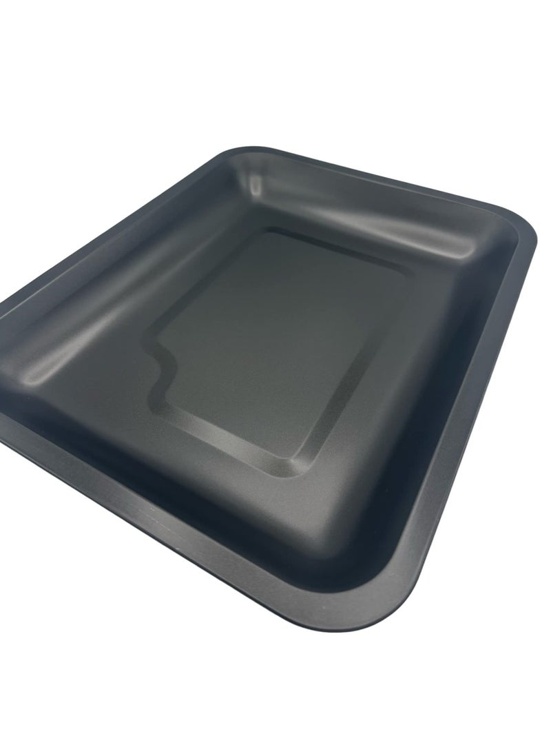 TIJAR Roasting Pan Large 39cm Roasting Tray Deep Dish Double Coated Non Stick Long Lasting Turkey Chicken Roaster Made in UK Roaster 39cm