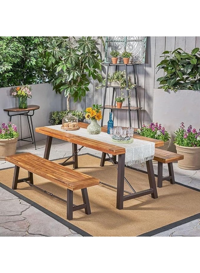 ChicAbode Macrame Table Runner Farmhouse Style Vintage Woven Table Runner Burlap Cotton Rustic Boho Splicing Table Runner with Tassels for Wedding Shower Party Kitchen Dining Table Decor 13 x 72 Inch - Image 4