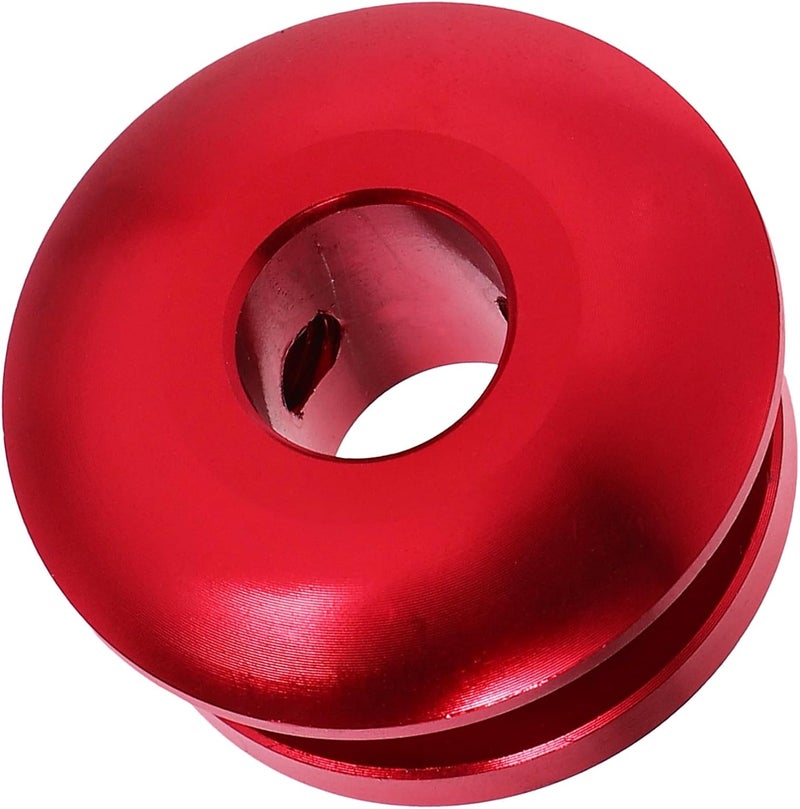Ciieeo Universal Crimson Gear Knob Boot Retainer Shifter Stopper Gear Knob Accessory Car Shift Boot Collar Limiter for Manual Transmission Vehicles - Image 1