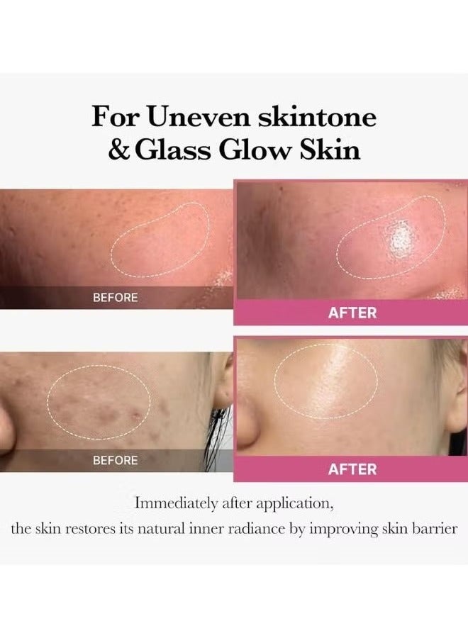 ميدي كريم جيلي الكولاجين - نياسيناميد وكولاجين مجفف بالتجميد - يعزز ترطيب حاجز البشرة ويمنحها توهجًا ومظهرًا مرفوعًا لمدة 24 ساعة - بدون ألوان صناعية، عناية بالبشرة على الطريقة الكورية - Image 4