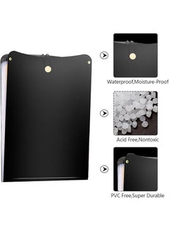 erorex Expanding File Folder 13 Pockets File Holder Organizer A4 Letter Size Paper Document Receipt Organizer Easy Backpack Access For Classroom Home Office And Travel  - Image 3