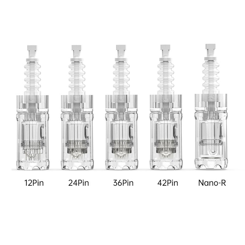 Facial Skin Care 24Pins: Deep Nutrient Absorption Tool - Acne Treatment & Skin Tightening Exfoliator for Face, Scalp & Body Care - Image 3