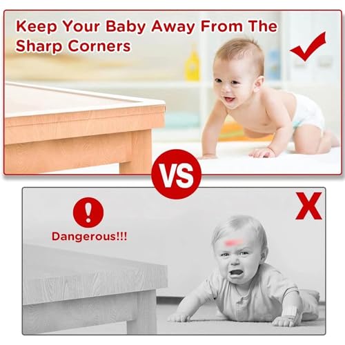 OLWICK 1 Pcs Corner Protector for Baby | Extra Thick Cushion Strip for Baby Safety | Edge Protector for Sharp Edges, Table, Desk, Wall Corners & Furniture – 2 Meter Long (Cream) - Image 2