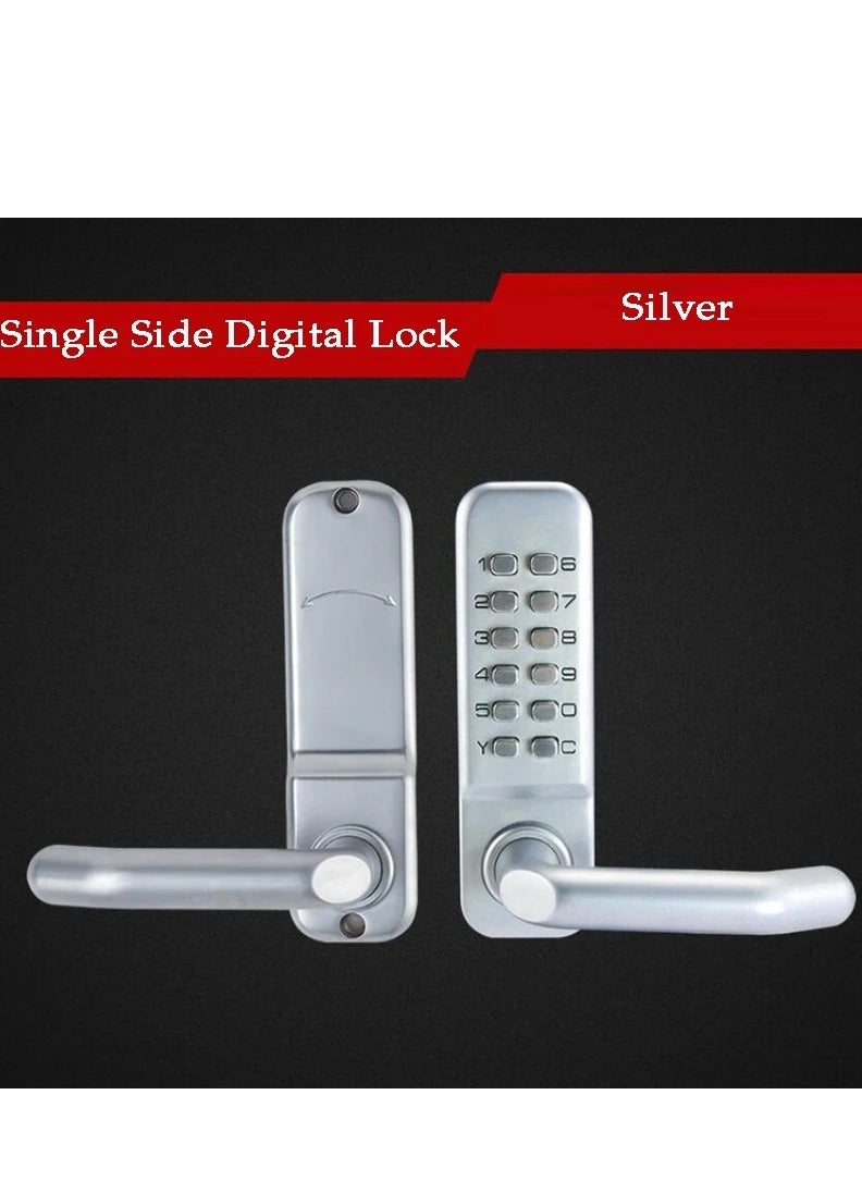 Long handle push button door lock  - Image 1