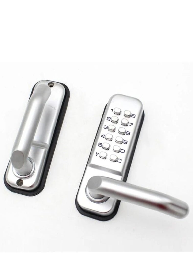 Long handle push button door lock  - Image 2