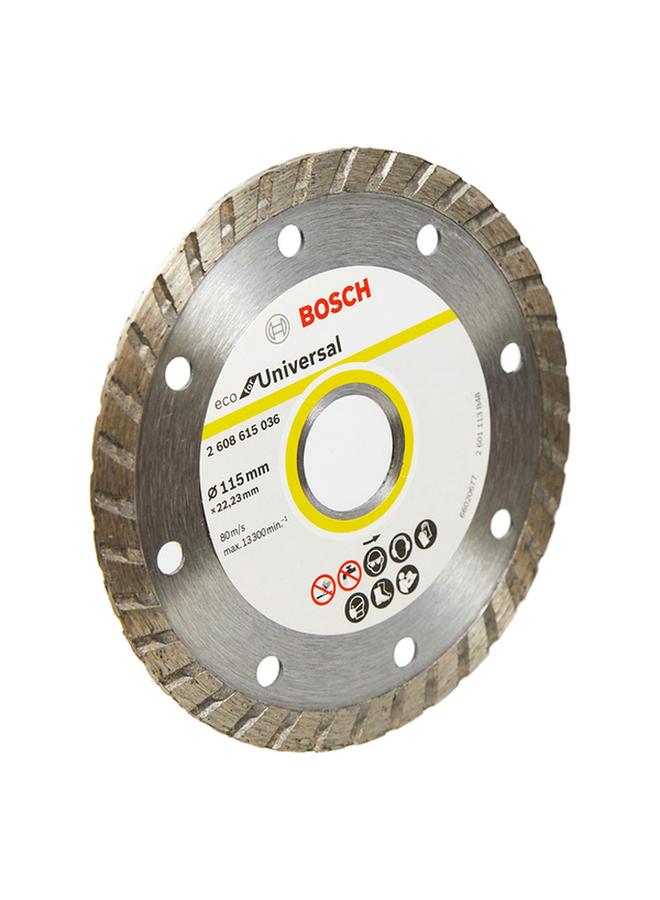 BOSCH Turbo Diamond Cutting Disc Silver 115 x 22.23mm - Image 2