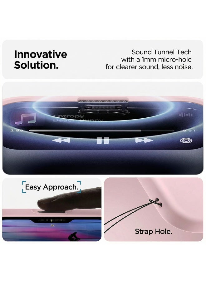 Mobcos iPhone 17 Pink Elite Ring Premium Silicone Magnetic Wireless Charging Case for iPhone | Silky Soft Touch | Military-Grade Shockproof Protection | Strong Magnetic Compatibility | Luxury Slim Cover - Image 5